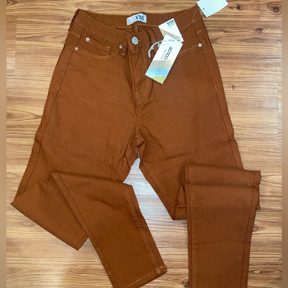 YMI hyperstretch jeggings - copper - Picture 3 of 5